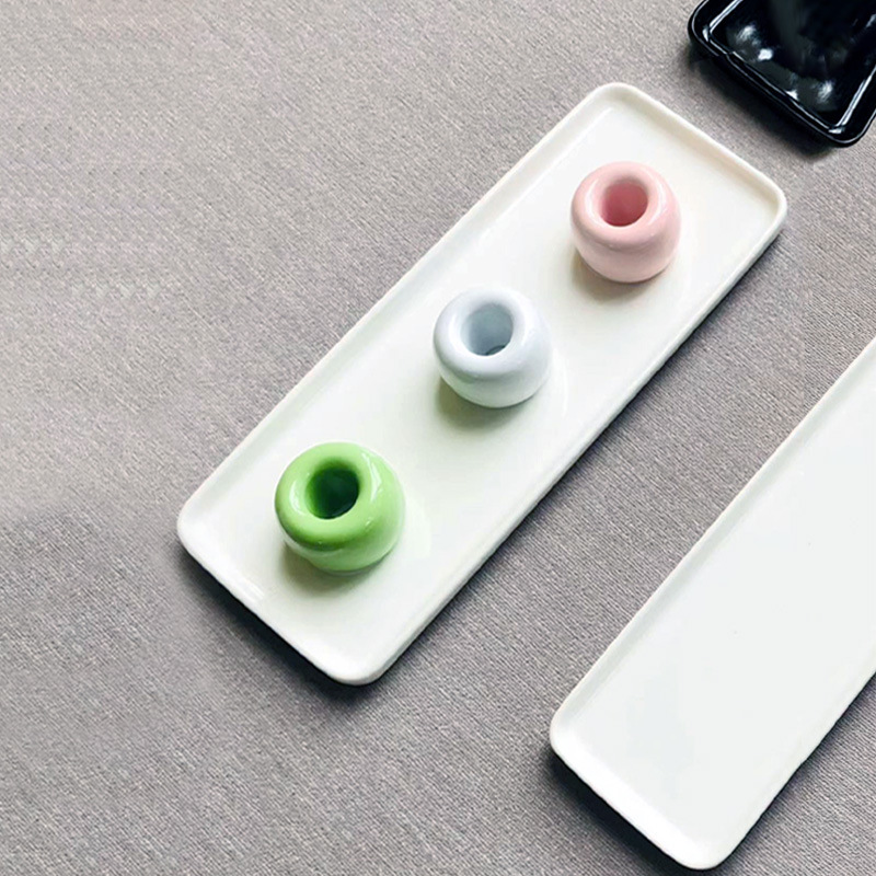 《2716》居家陶瓷圓形牙刷架