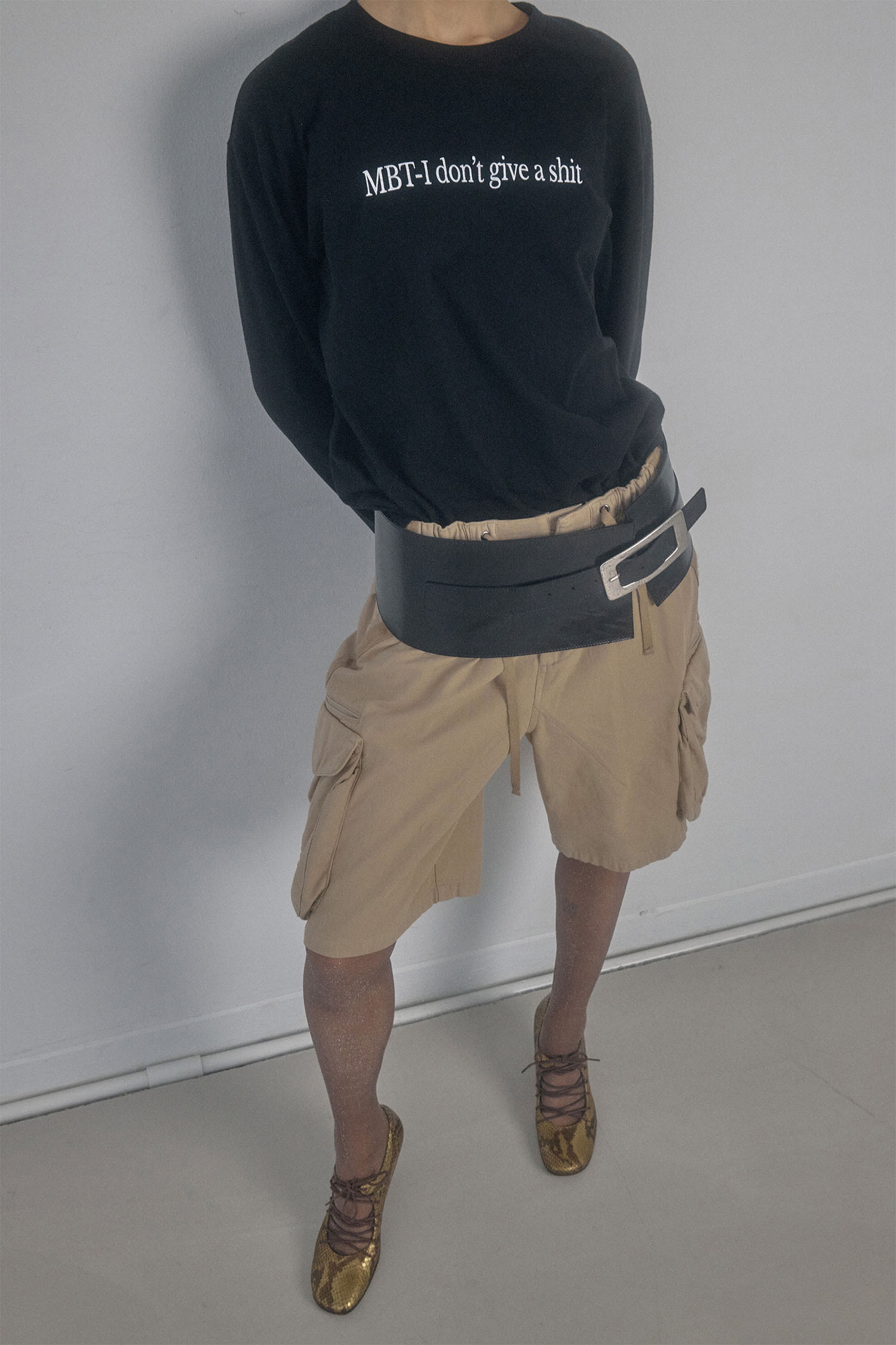 SCULPTOR - Washed Long Sleeve Tee Washed (Black)