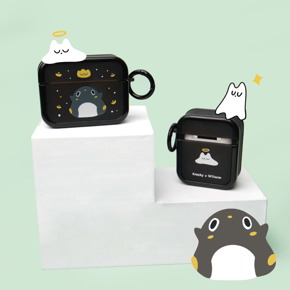 【Knocky x Willsann】『小Chill鵝Money Snow』AirPods(Pro) 系列 保護殼