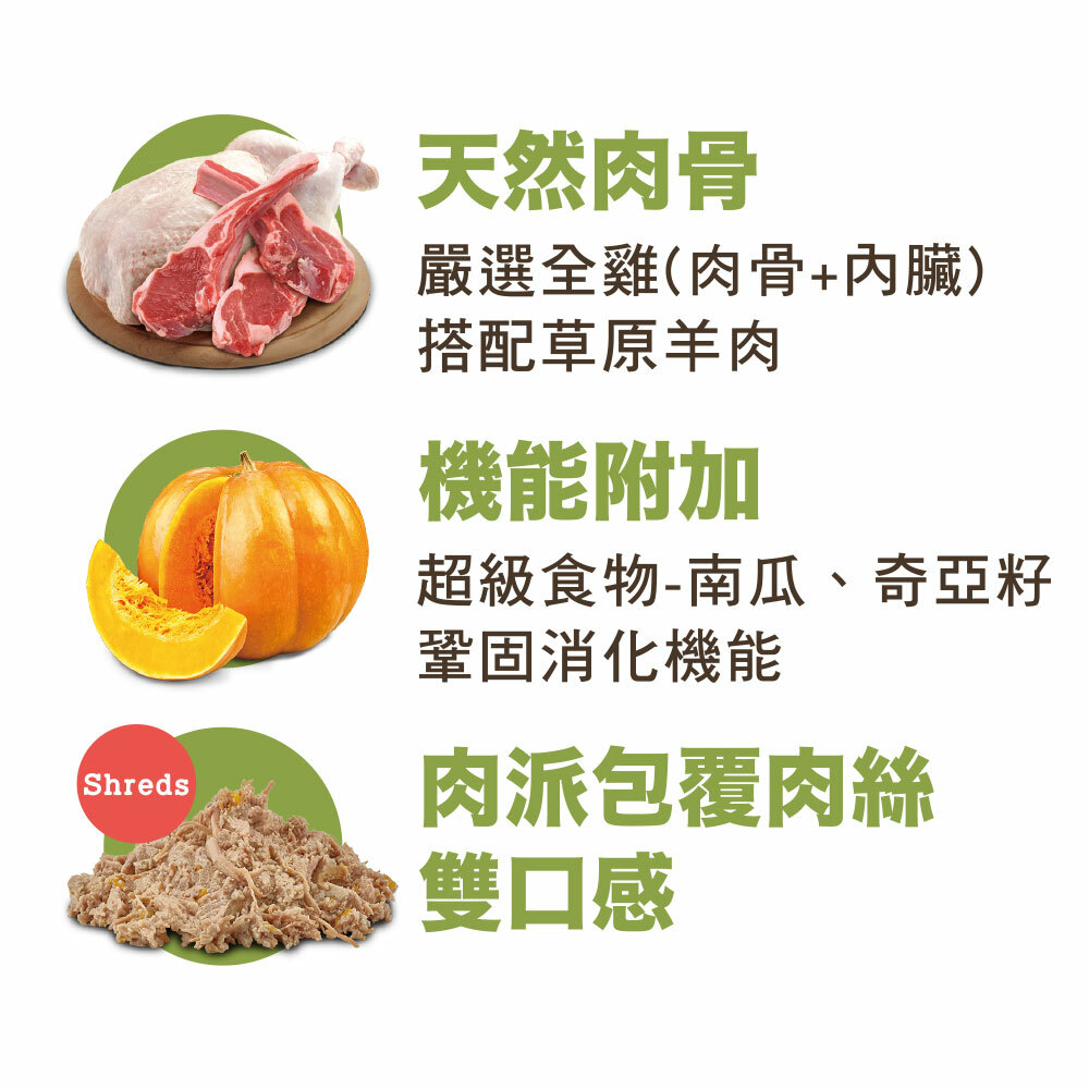 耐吉斯｜獵食客 源野犬用主食罐 85g