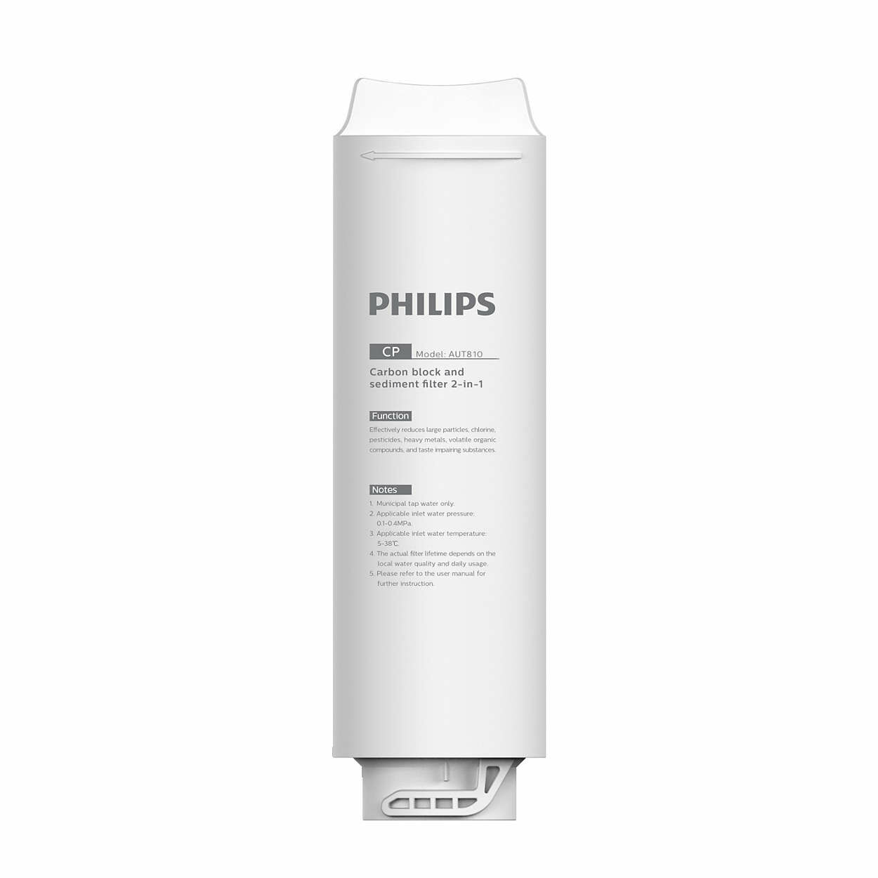 飛利浦 Philips     AUT810/90‧CP 櫥下型濾水器更換式濾芯‧適用於 AUT1211/90‧香港行貨‧