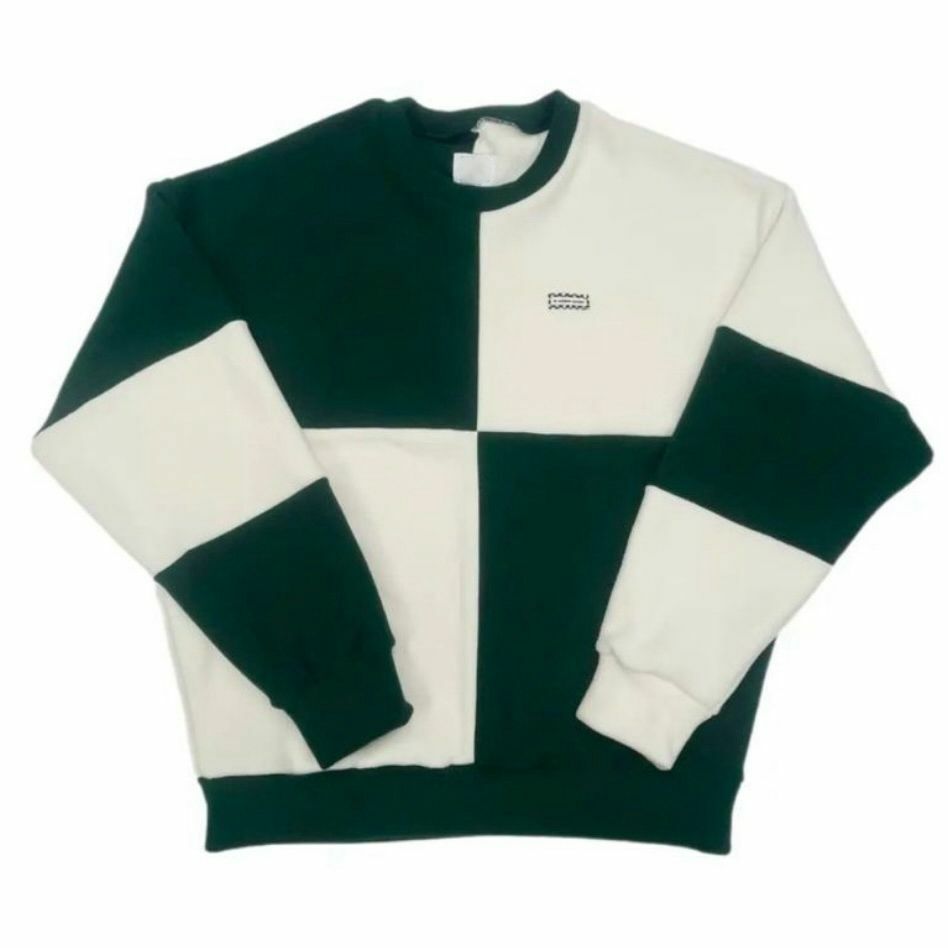 拼格毛毛衛衣 T5274