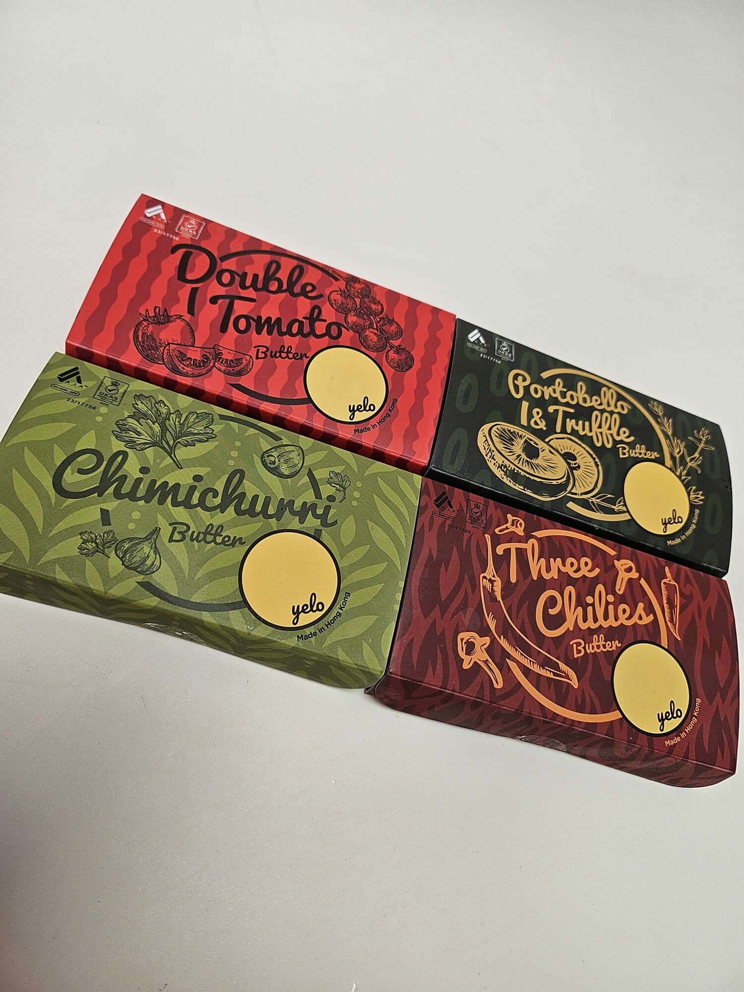 yelo調味牛油 一盒兩個 每個約12g