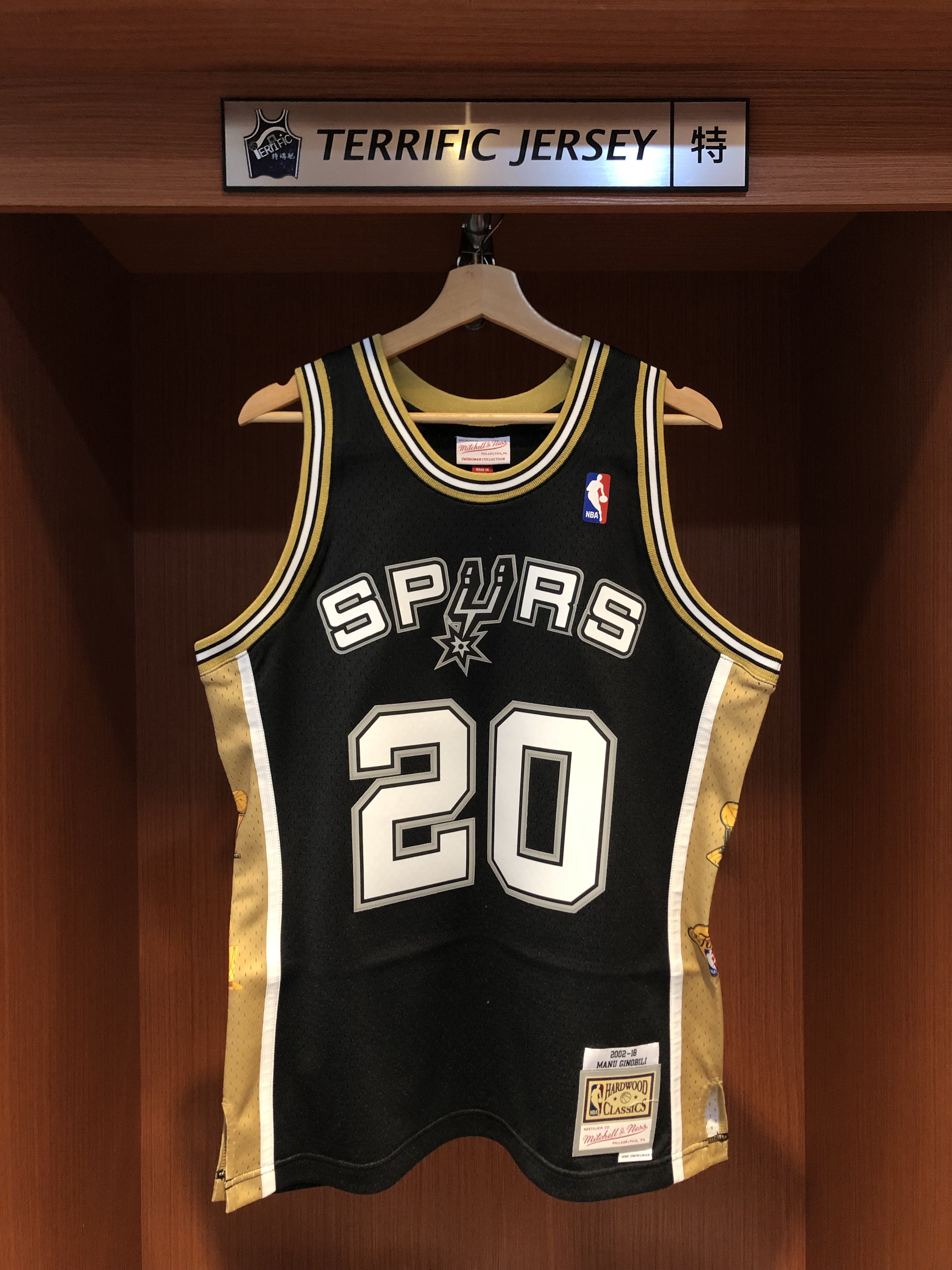 激レア‼️ 刺繍‼️ NBAユニフォーム Bologna Manu Ginobili Manu Ginobili signed San Antonio Spurs NBA Finals Mitchell