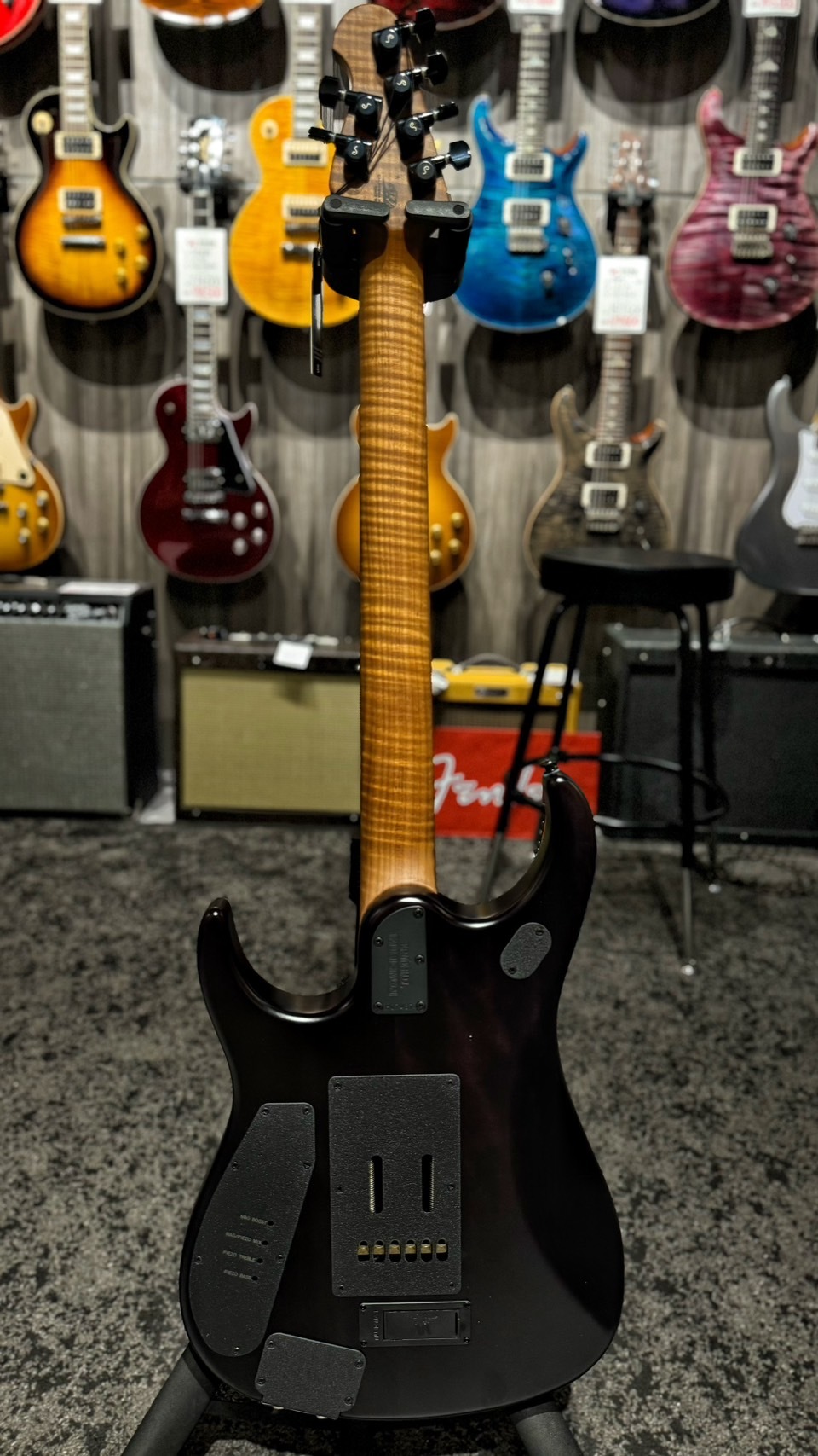 ERNIE BALL MUSIC MAN JP15 TRANS BLACK BURST FLAME 公司貨【宛伶樂器】