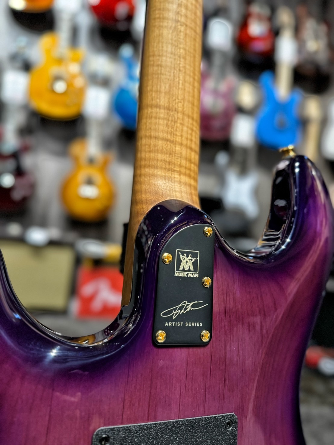 Music Man Jason Richardson Cutlass HH Majora Purple 公司貨【宛伶樂器】