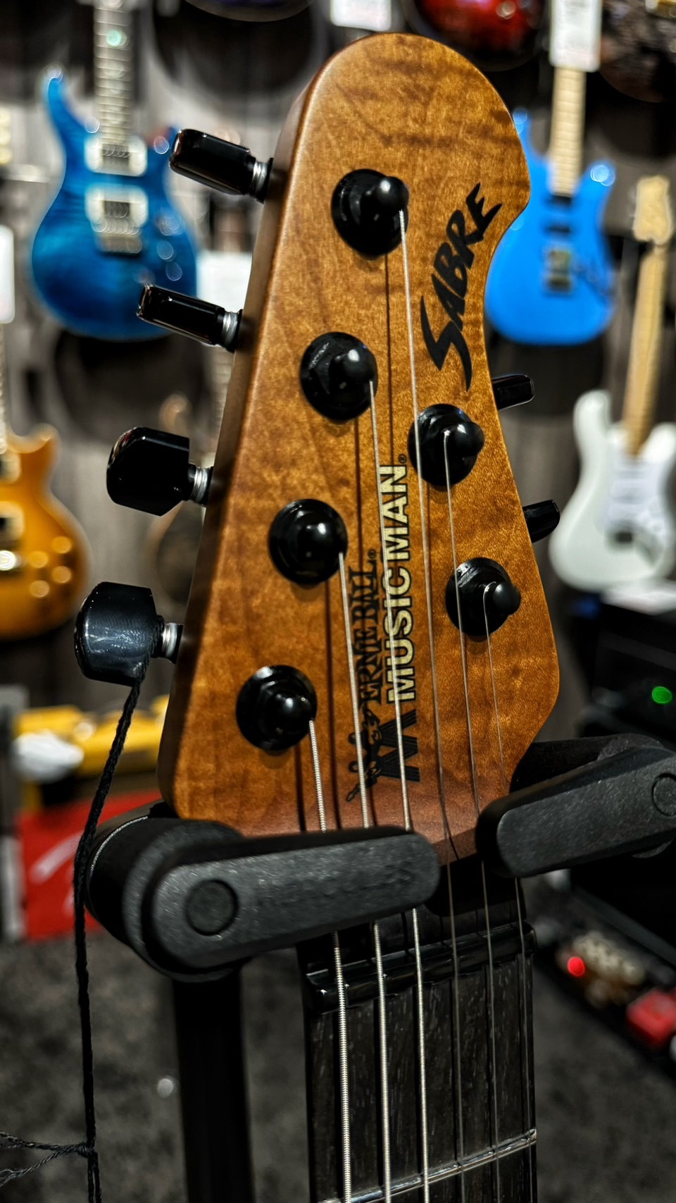 MUSIC MAN SABRE HT TREM RASPBERRY BURST 公司貨【宛伶樂器】