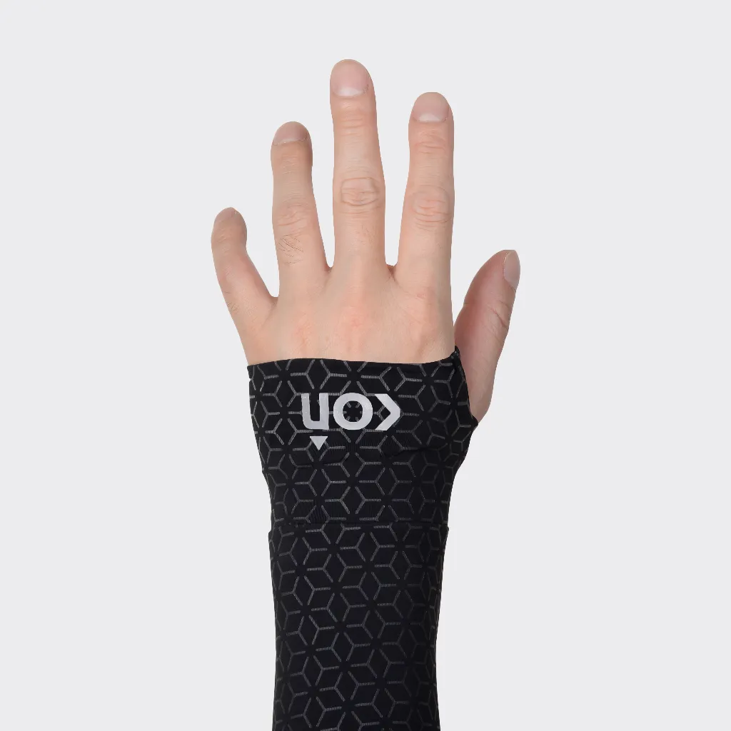 膠原蛋白冰絲袖套-EC-04幾何人字紋 康可袖套