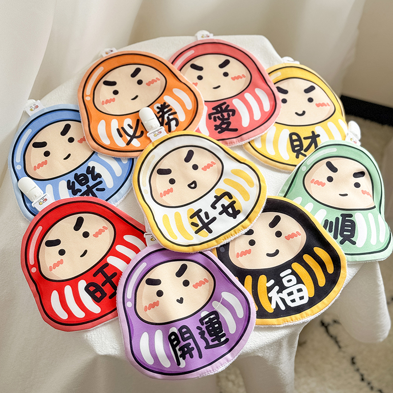 寶寶不倒翁手帕巾 | 幼稚園手帕夾