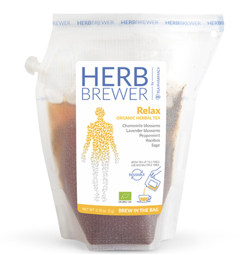 April Love Herb Brewer Relax Tea - - 便攜式手沖有機茶包