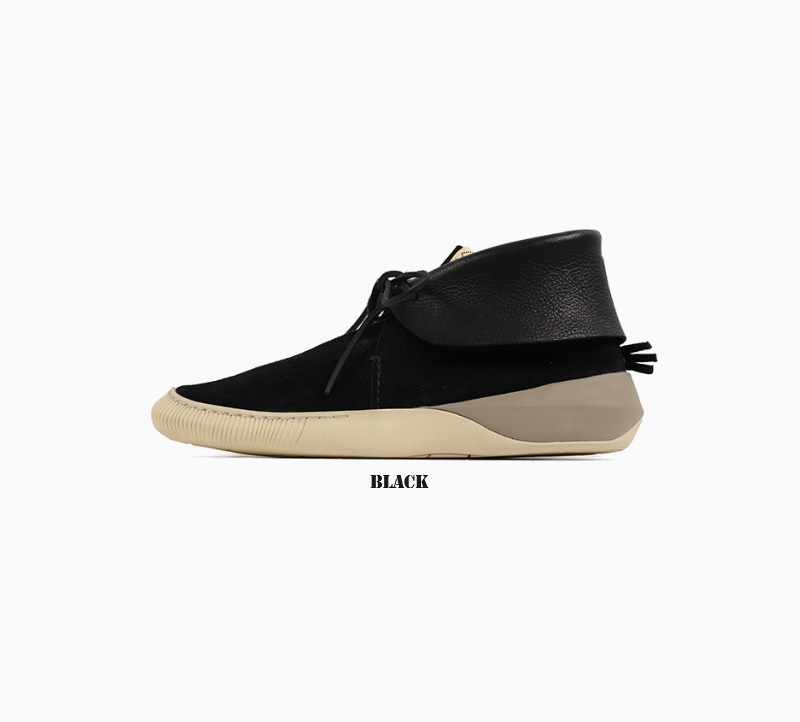 VISVIM FLYNT II-FOLK - BLACK SIZE 8 PRE ORDER ITEM (預訂中)
