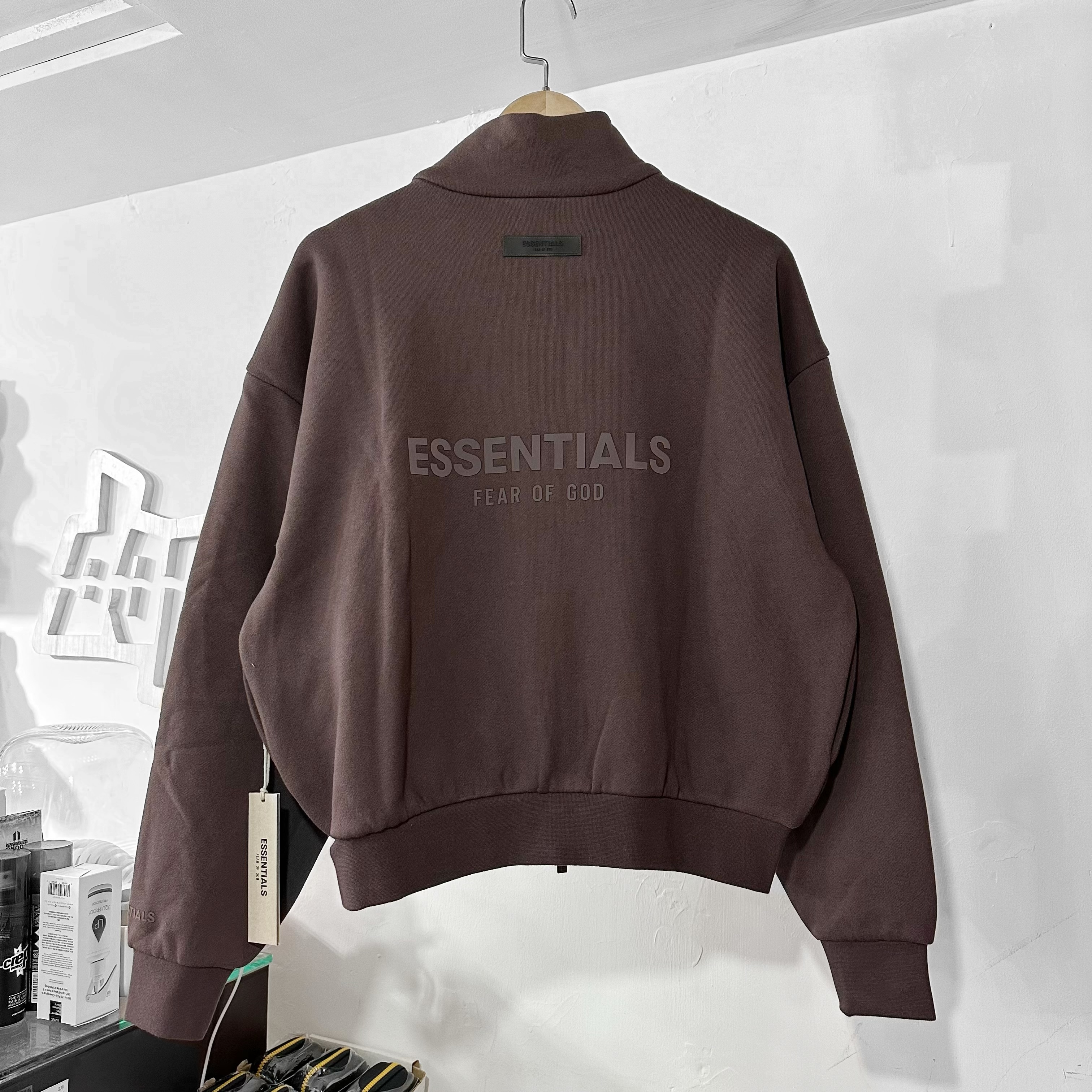 Fear Of God Essentials SS23 Fullzip Jacket 拉鏈外套 Plum 紫色