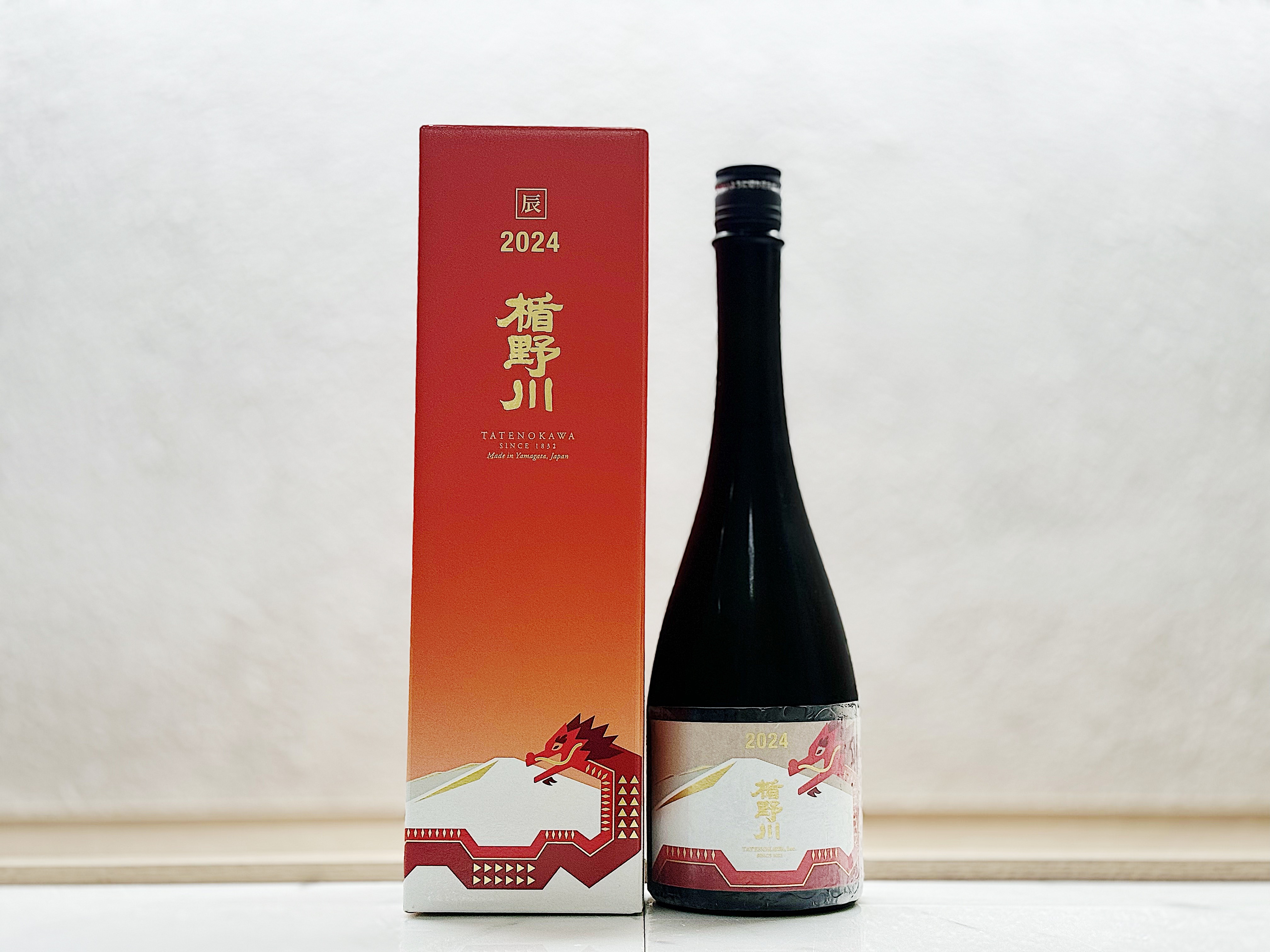 楯野川 2024 辰 干支ボトル 純米大吟釀