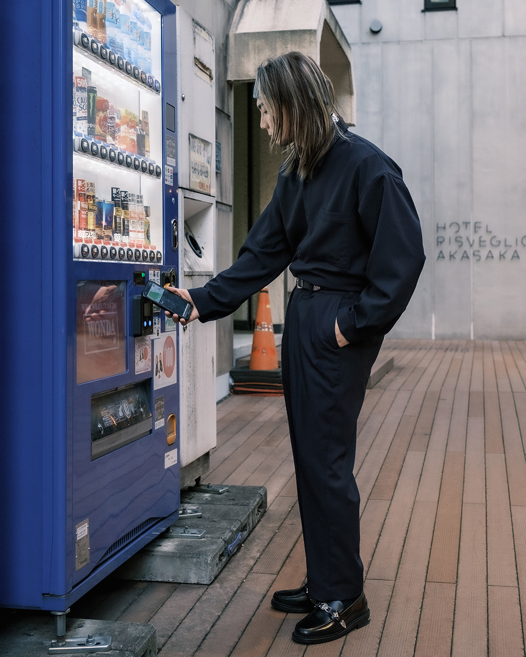 都會感微光澤襯衫（正式/休閒皆可）－質感深藍