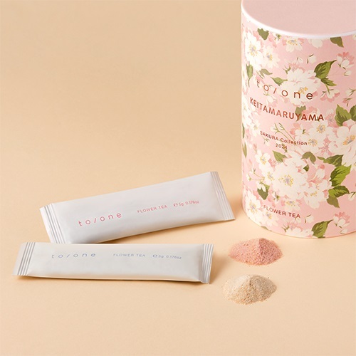 [限定] to/one x KEITA MARUYAMA Flower Tea 16 packets SAKURA COLLECTION 2024
