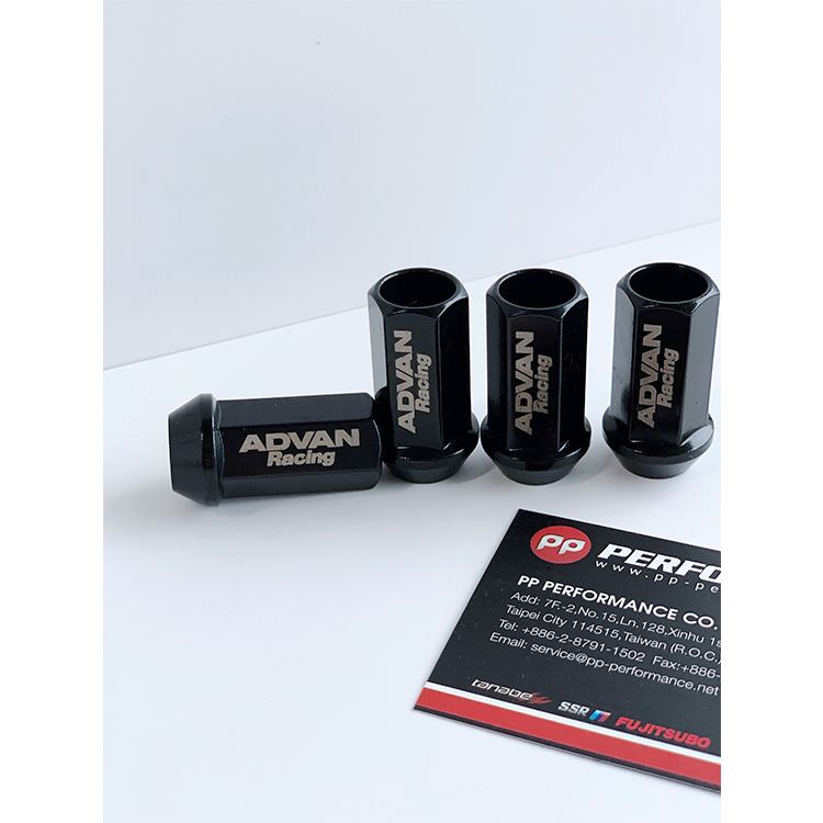 ADVAN Racing NUT BLACK
