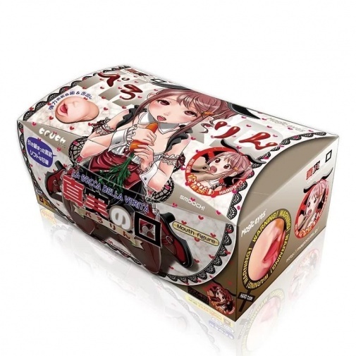 Magic Eyes - 真實之口 緊緻深喉型 (真実の口 ぺろりん 喉輪締めHARDタイプ)