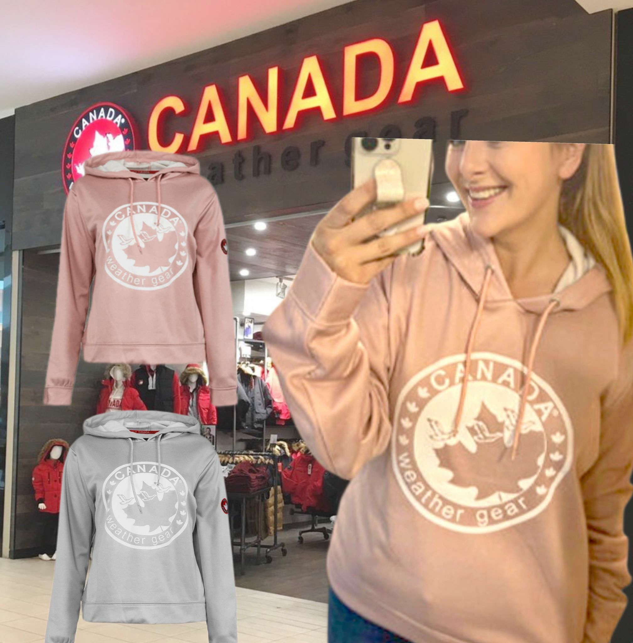 【預購】Canada Weather Gear F020601 女裝衛衣