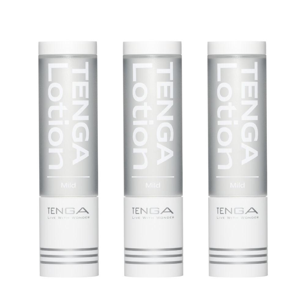 TENGA LOTION 新杯趣專用潤滑液 [Mild/溫和白] 3入套組