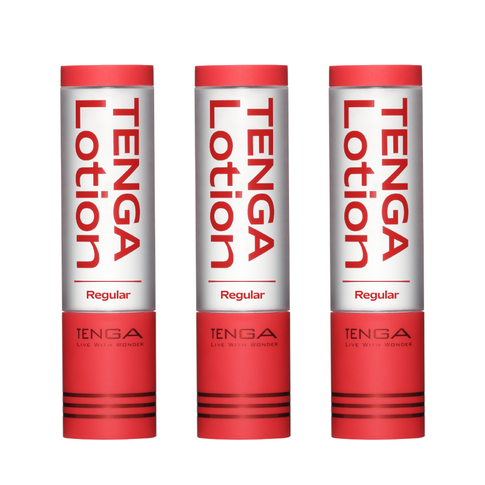 TENGA  LOTION 新杯趣專用潤滑液 [Regular/標準紅]]3入