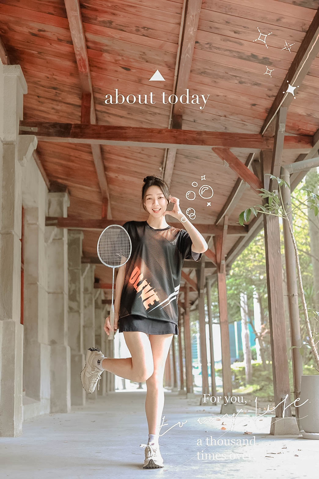 【尼莫團長推薦】昇華圓領羽球服 - 戰辰