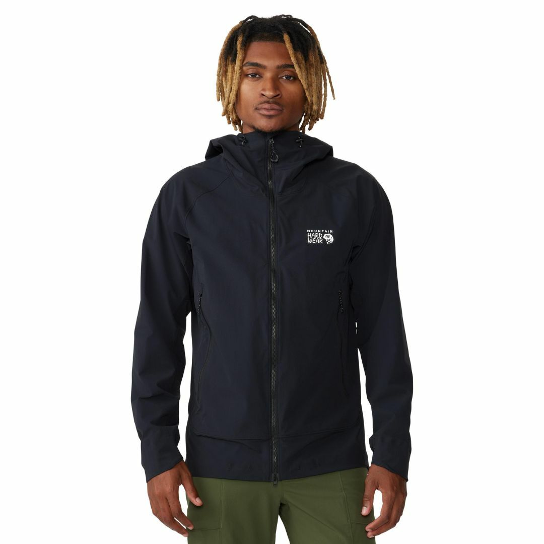 Mountain Hardwear 軟殼外套/男 Chockstone™ Alpine LT Hooded Jacket 黑 (MHW2063191010)