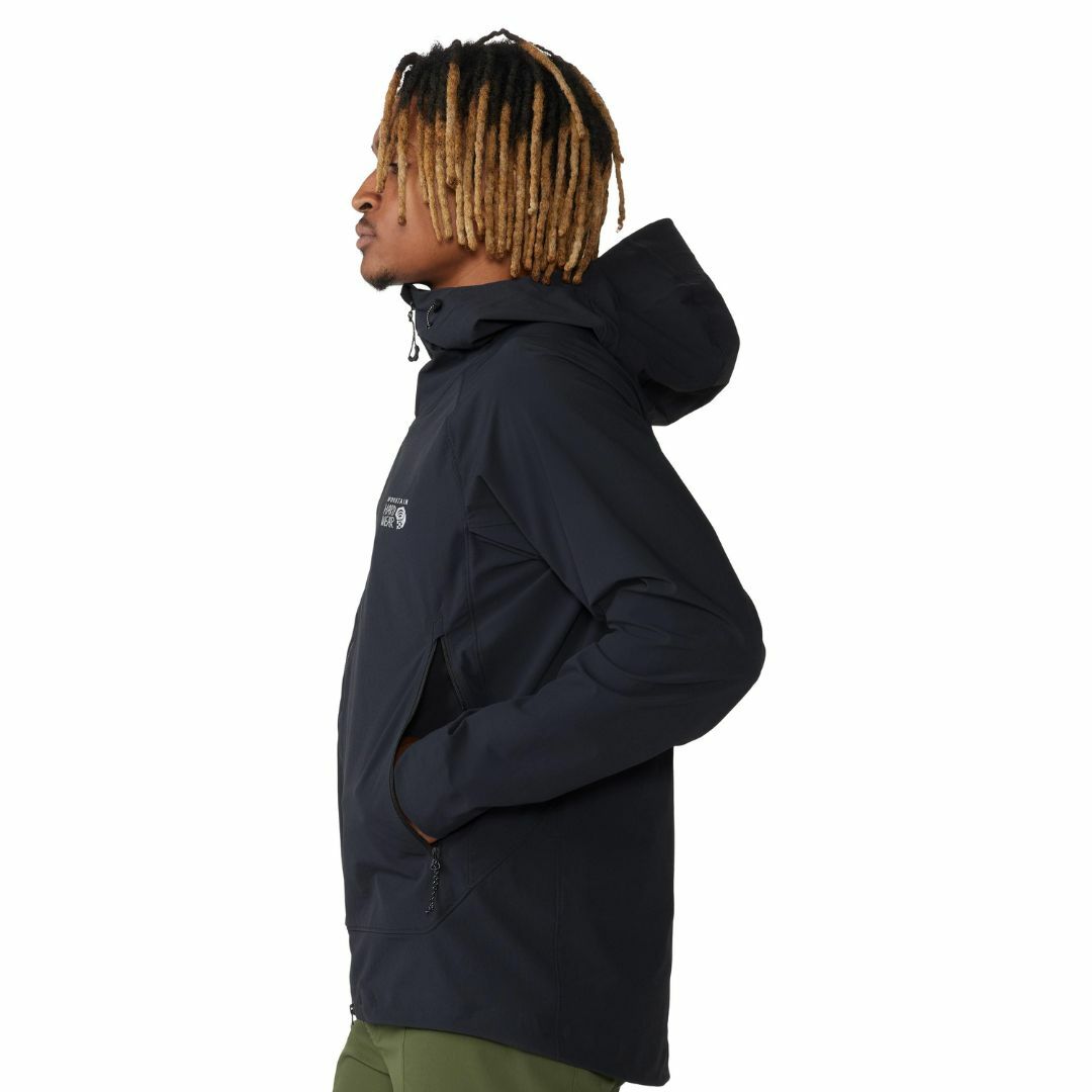 Mountain Hardwear 軟殼外套/男 Chockstone™ Alpine LT Hooded Jacket 黑 (MHW2063191010)