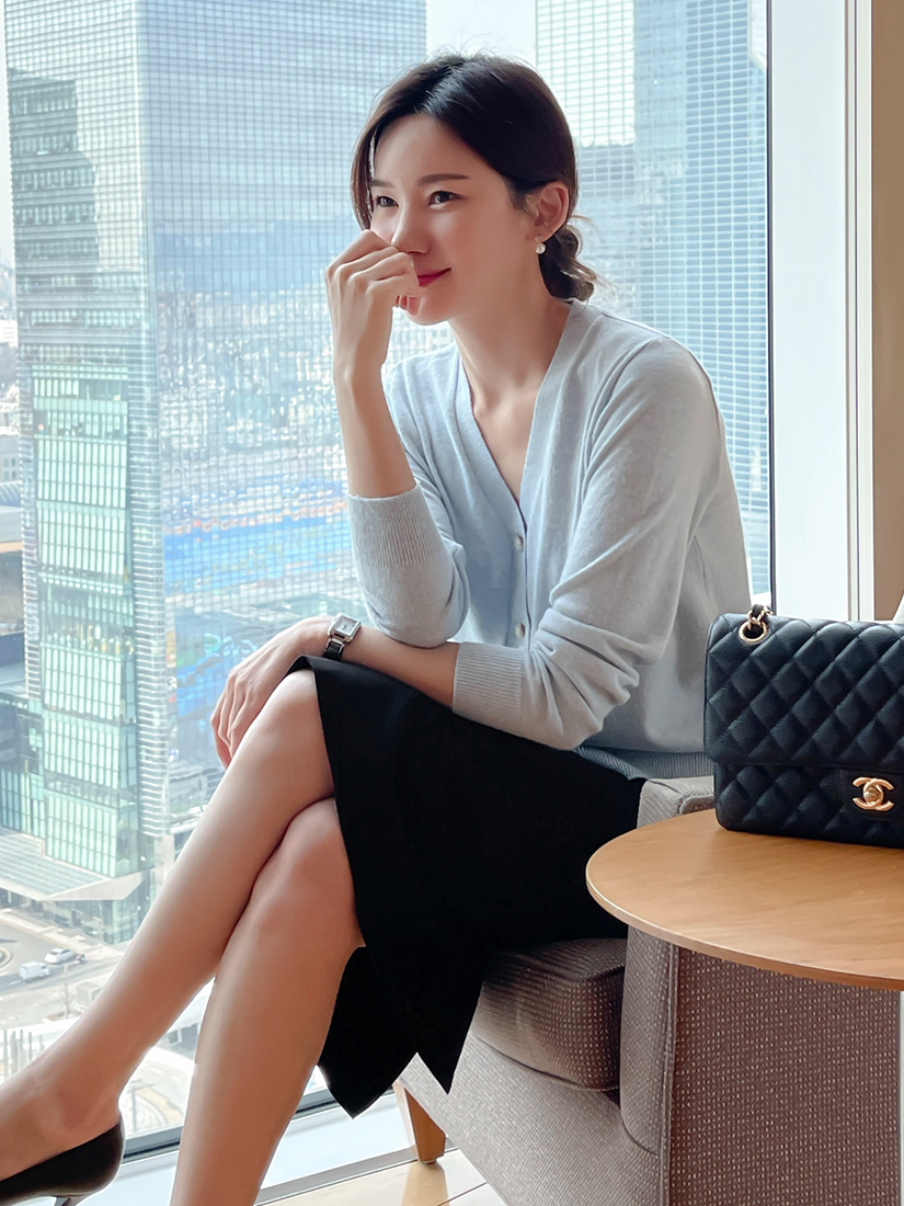 [現貨]高腰窄版純色H字裙 [ 2色 / S  ]