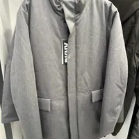 [S] DKNY MIDLENGTH WALKING PARKA,GRAY, DX3MP885-GRY (SD858)