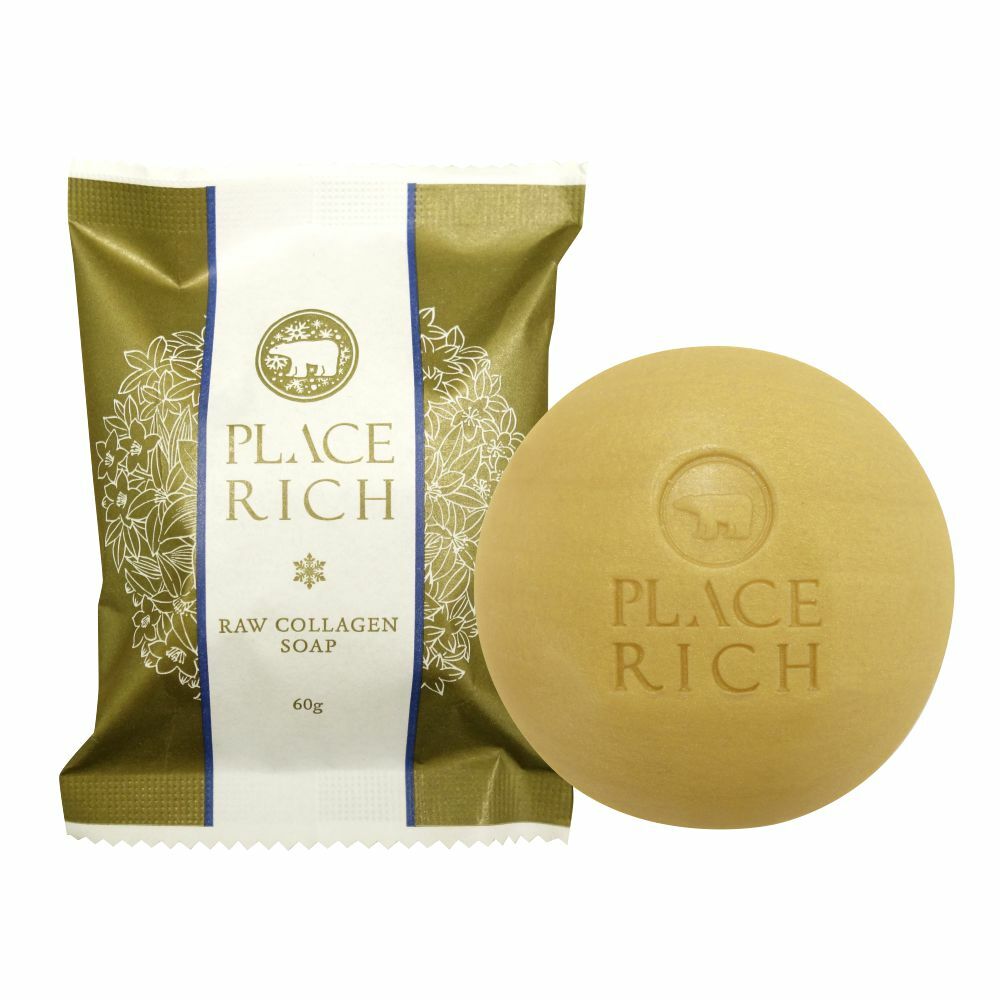 【PLACERICH】黃金膠原蛋白洗顏皂-60g