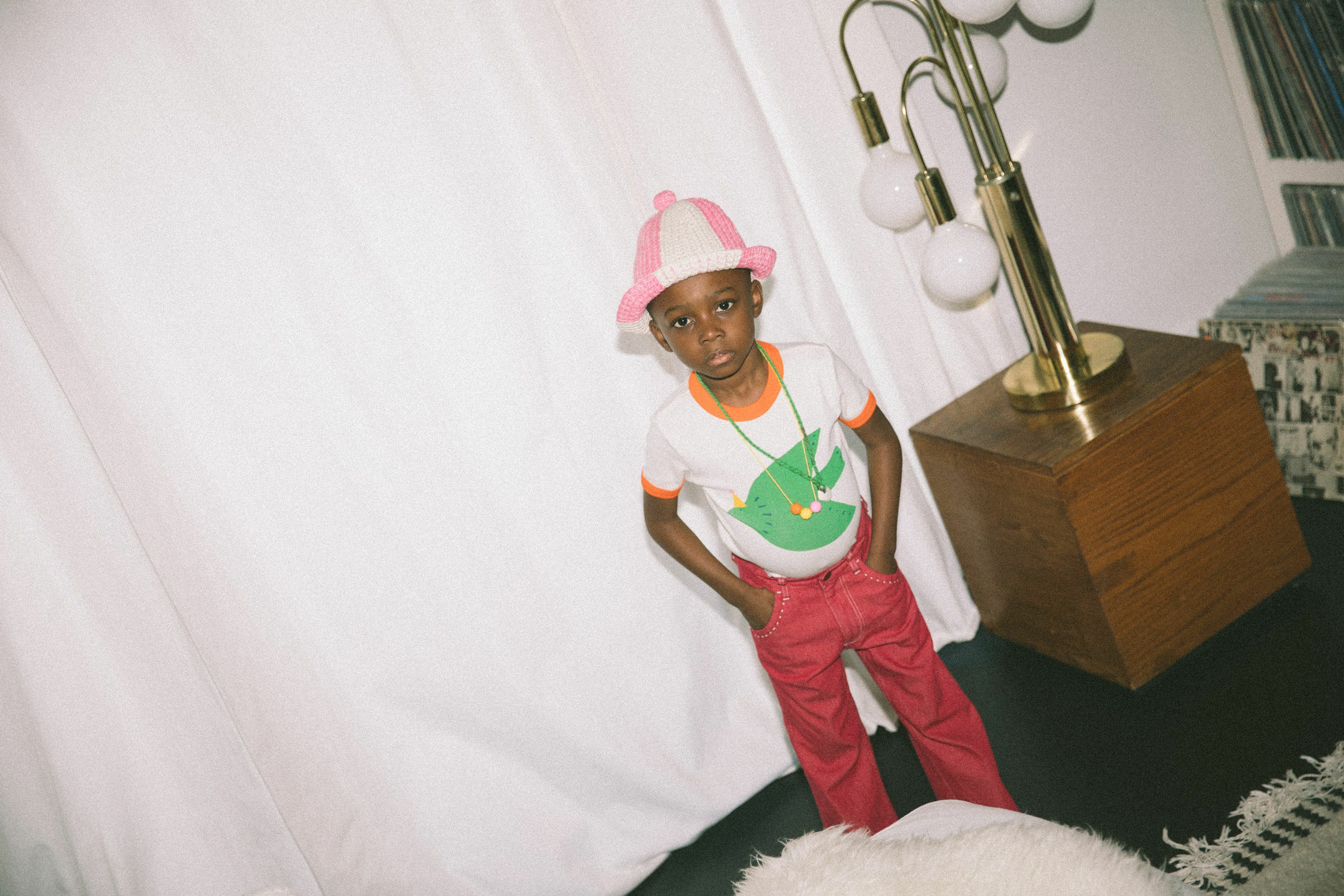 Misha & Puff - Daleyden Wren Tee - Marzipan