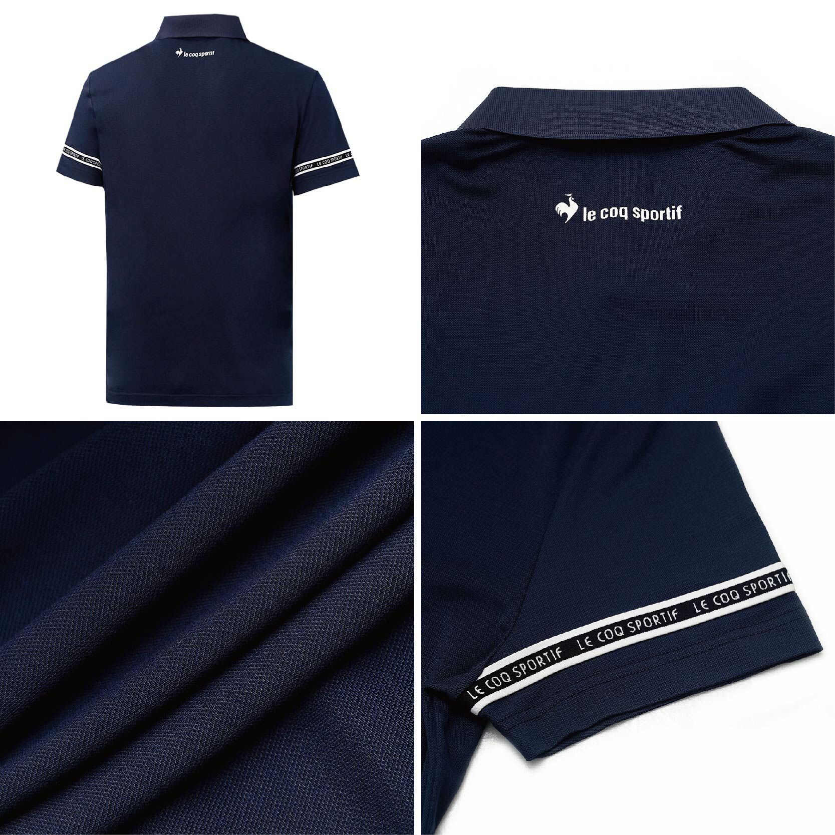 LE COQ SPORTIF 法國公雞 休閒經典短袖POLO衫 (3色) 男款 10MX21342