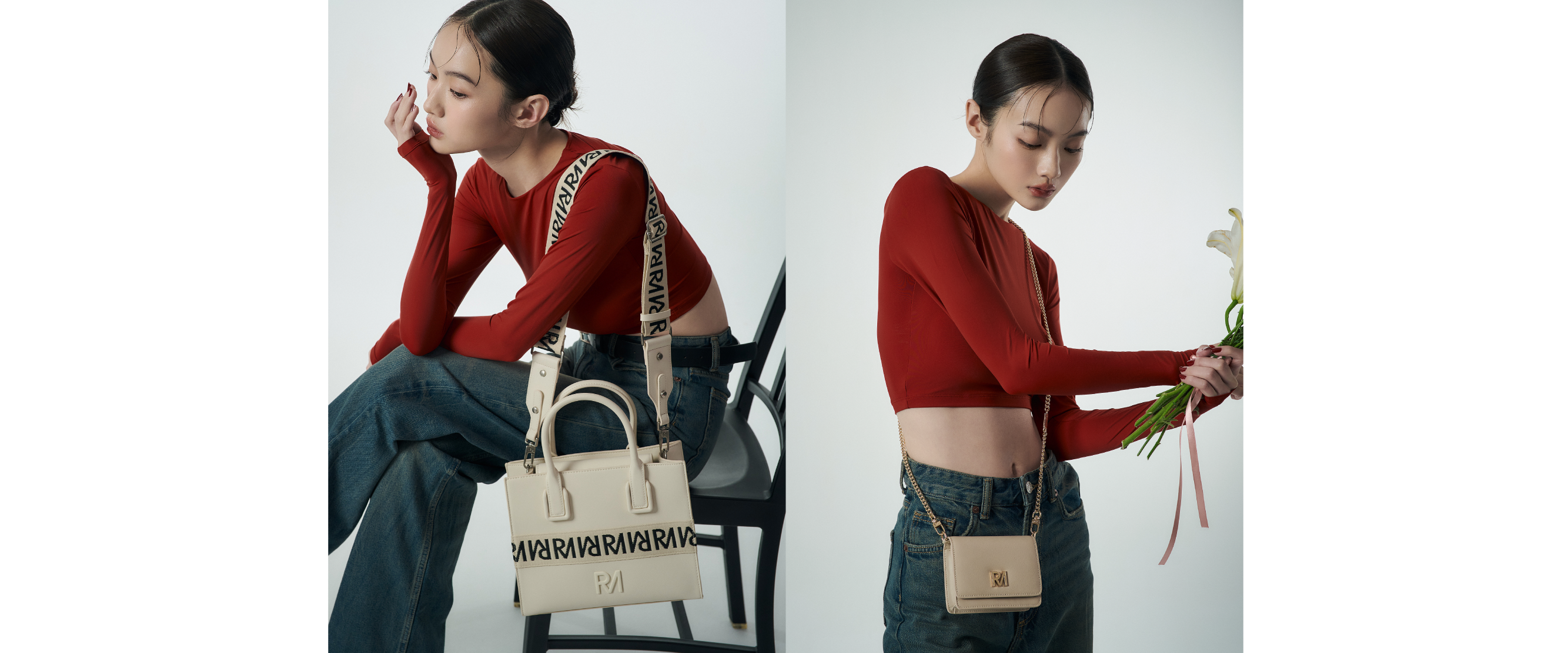 走春穿搭01：簡約的紅色上衣，時髦好駕馭