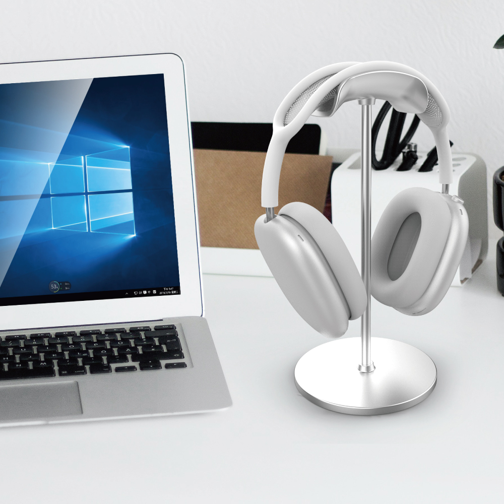 AirPods Max 取り外し可能なヘッドフォンスタンド - ガジェット - 金属 ブラック