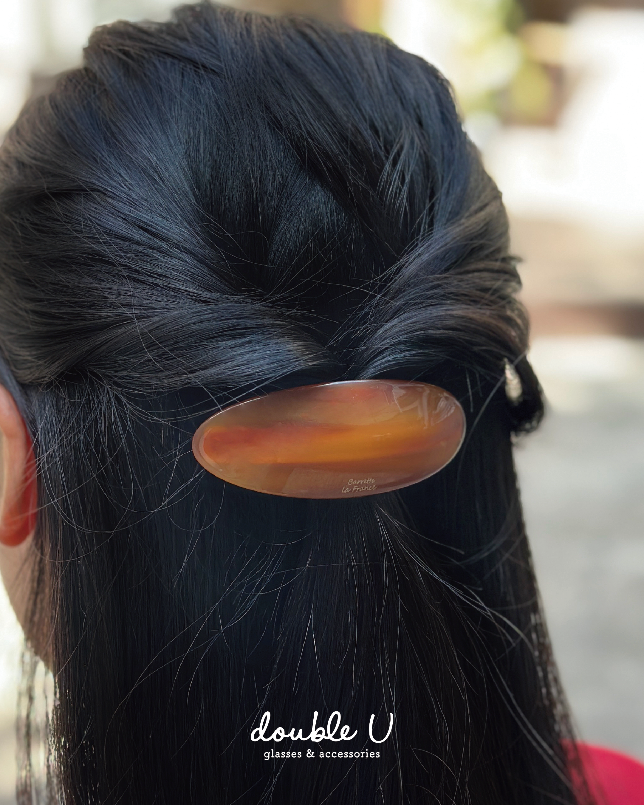 微復古透感彈簧髮夾・Hair Accessories (EOP10022)