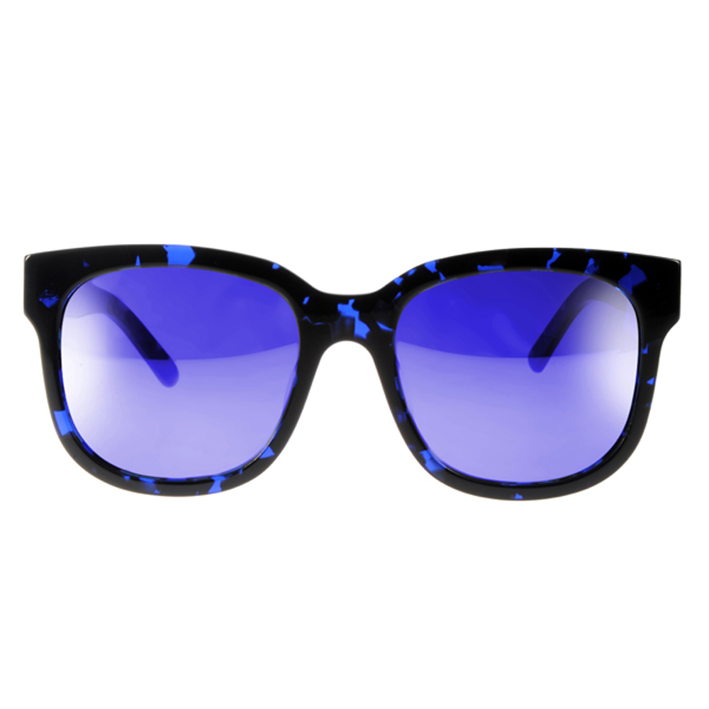 【Go-Getter】GS1021 BLDEBM  韓國人氣方框太陽眼鏡 (水銀鏡面)