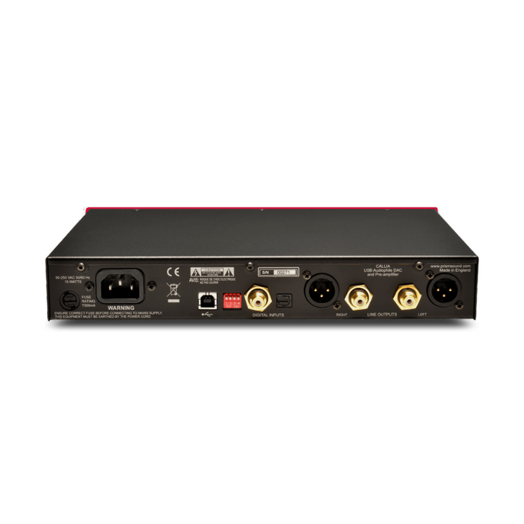 Prism Sound CALLIA Red Limited Edition 家用解碼耳擴