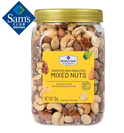 Member's Mark 烘烤混合堅果仁 1.1kg*1罐