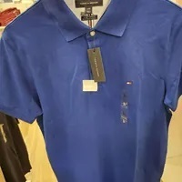 [S] TOMMY HILFIGER SLIM FIT LOGO TOMMY POLO,BLUE, 78E9892-404 (STH611)