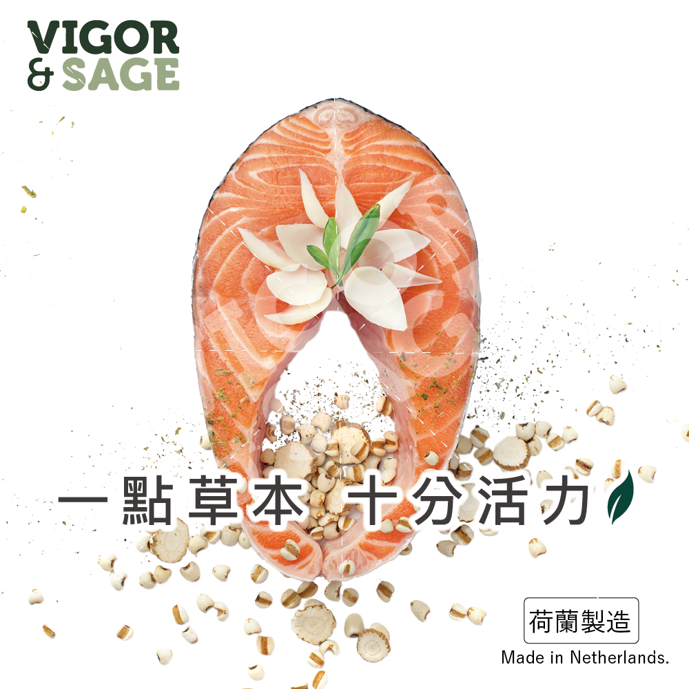 Vigor & Sage® | 百合美毛全犬種成犬糧 12kg