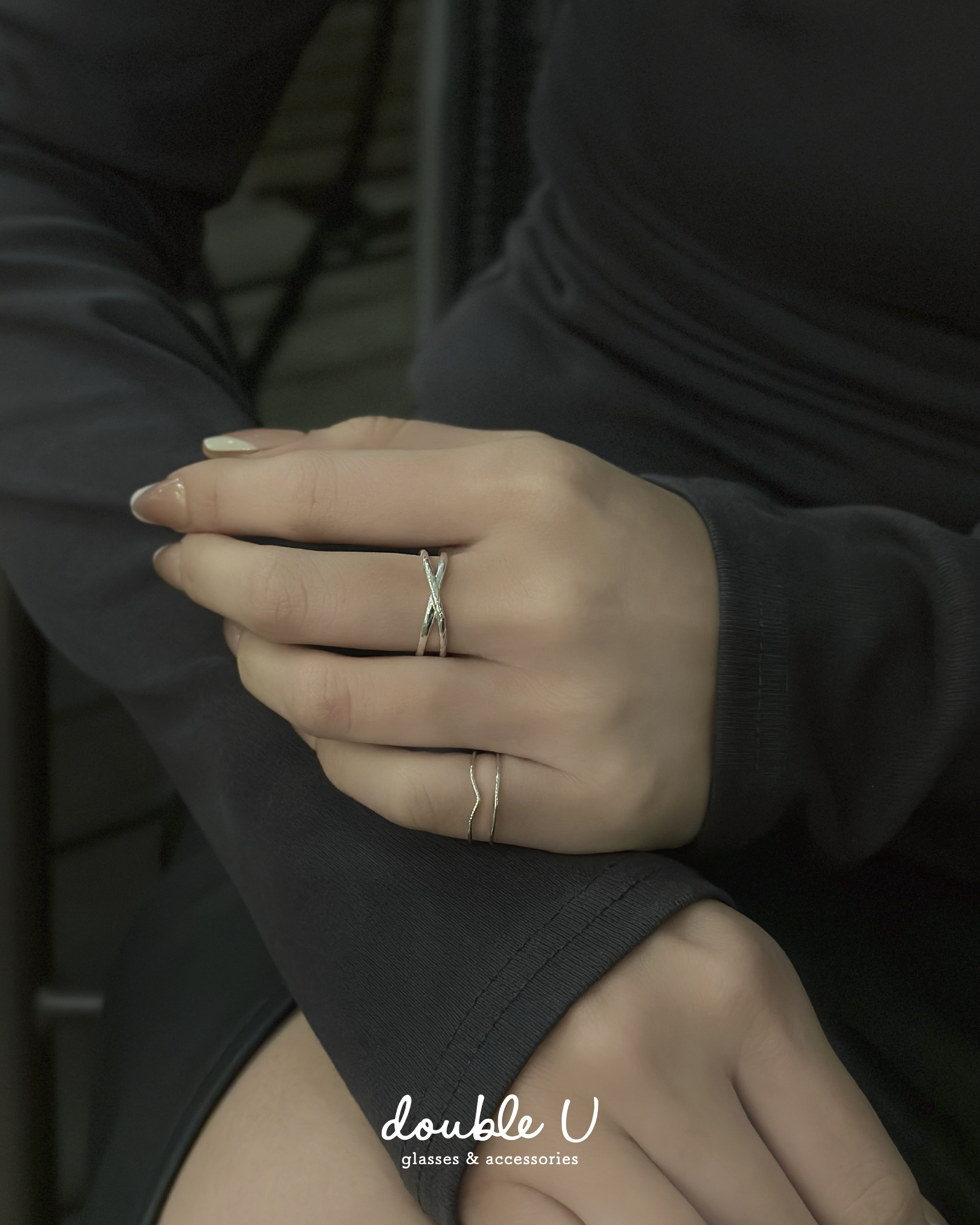 盤旋・純銀戒指 (GRS10263)