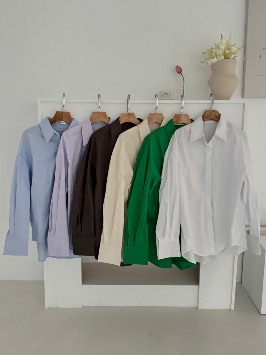 百搭多色挺版襯衫*6色