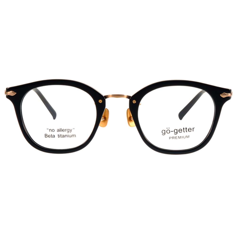 【Go-Getter】GO5002 C1 β鈦系列 方框光學眼鏡