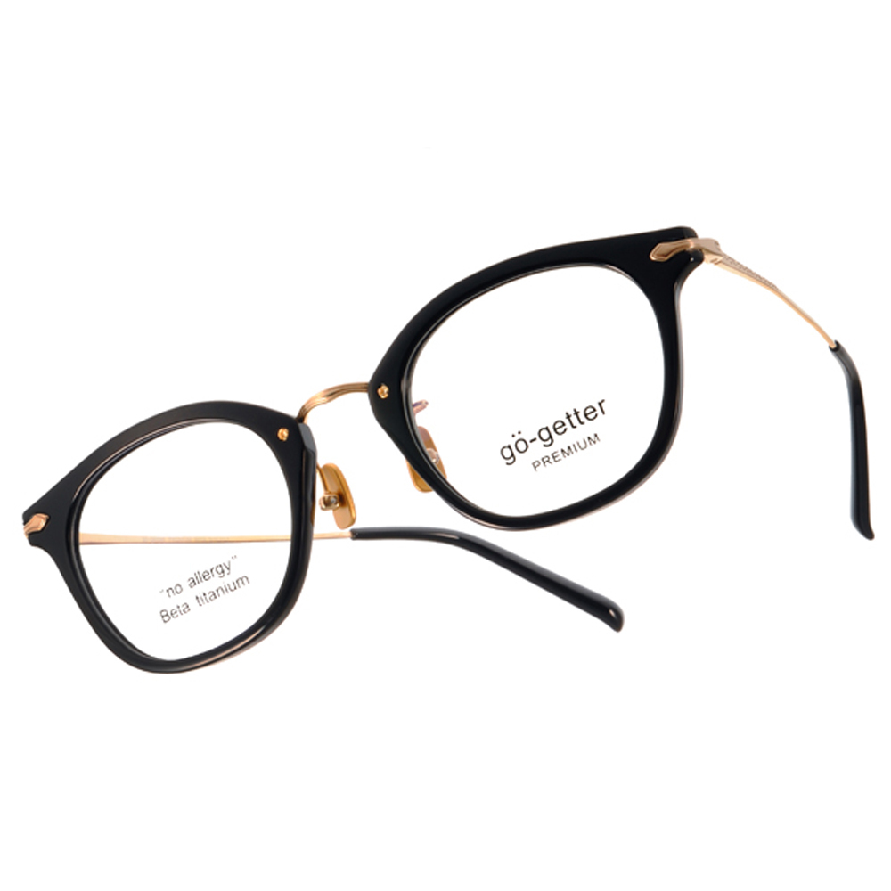 【Go-Getter】GO5002 C1 β鈦系列 方框光學眼鏡