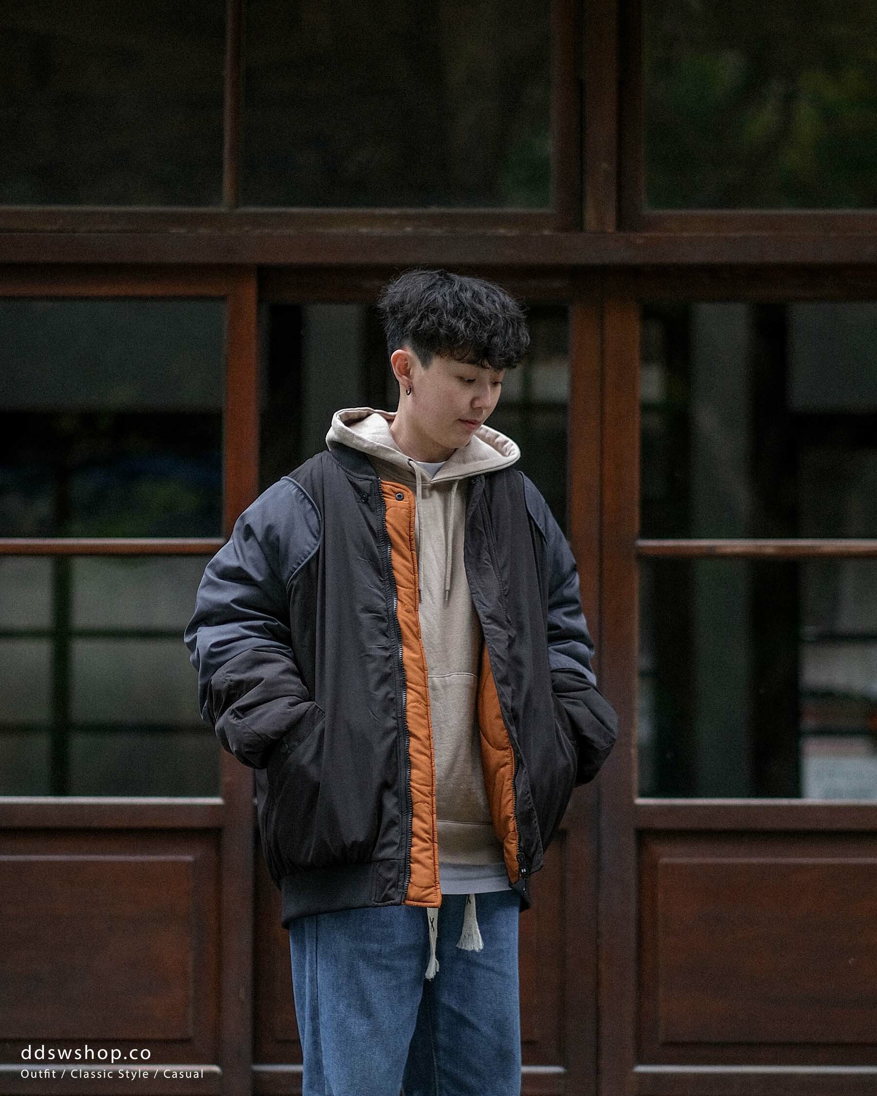 ANST 兩穿MA1鋪棉外套 AN.34