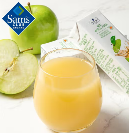 Member's Mark西班牙蘋果汁6L(200ml*30)*1箱