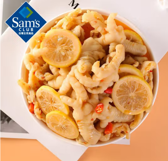 小胡鴨 檸檬酸辣去骨鳳爪 580g *1袋