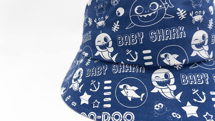 Baby Shark - 鯊魚寶寶 - 漁夫帽- 藍色
