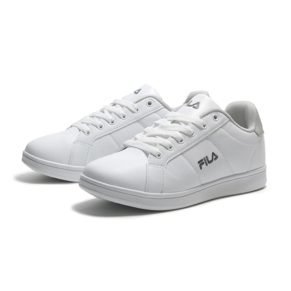 FILA 休閒鞋 INHERITANCE 白灰 復古 皮革 小白鞋 男 1C323Y114