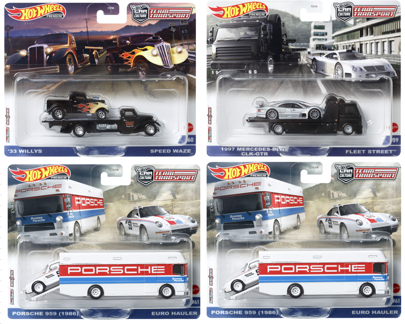 風火輪新運輸車組 原箱3+1入(W箱號)